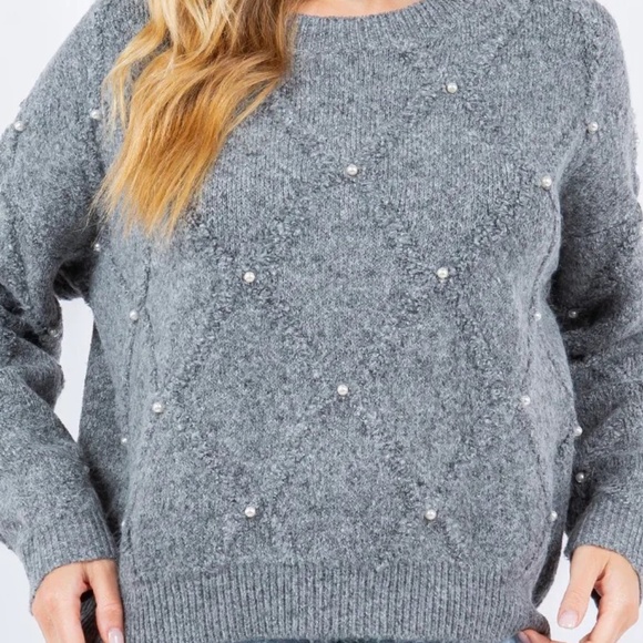 Devoted Sweaters - NWT! Devoted Pearl Knit Sweater | Size M |